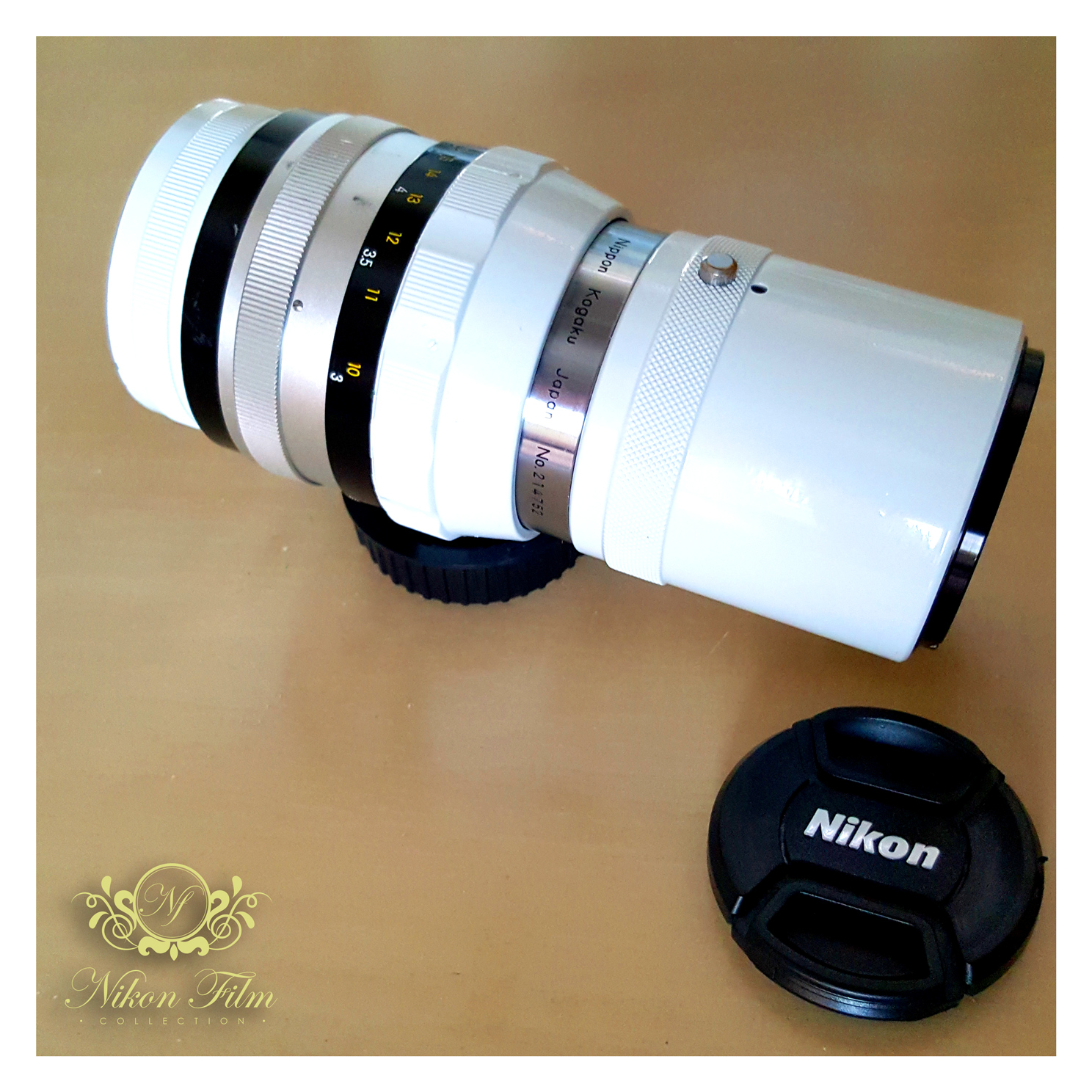 Nikon Nikkor-Q Auto 200mm F/4 - White Paint