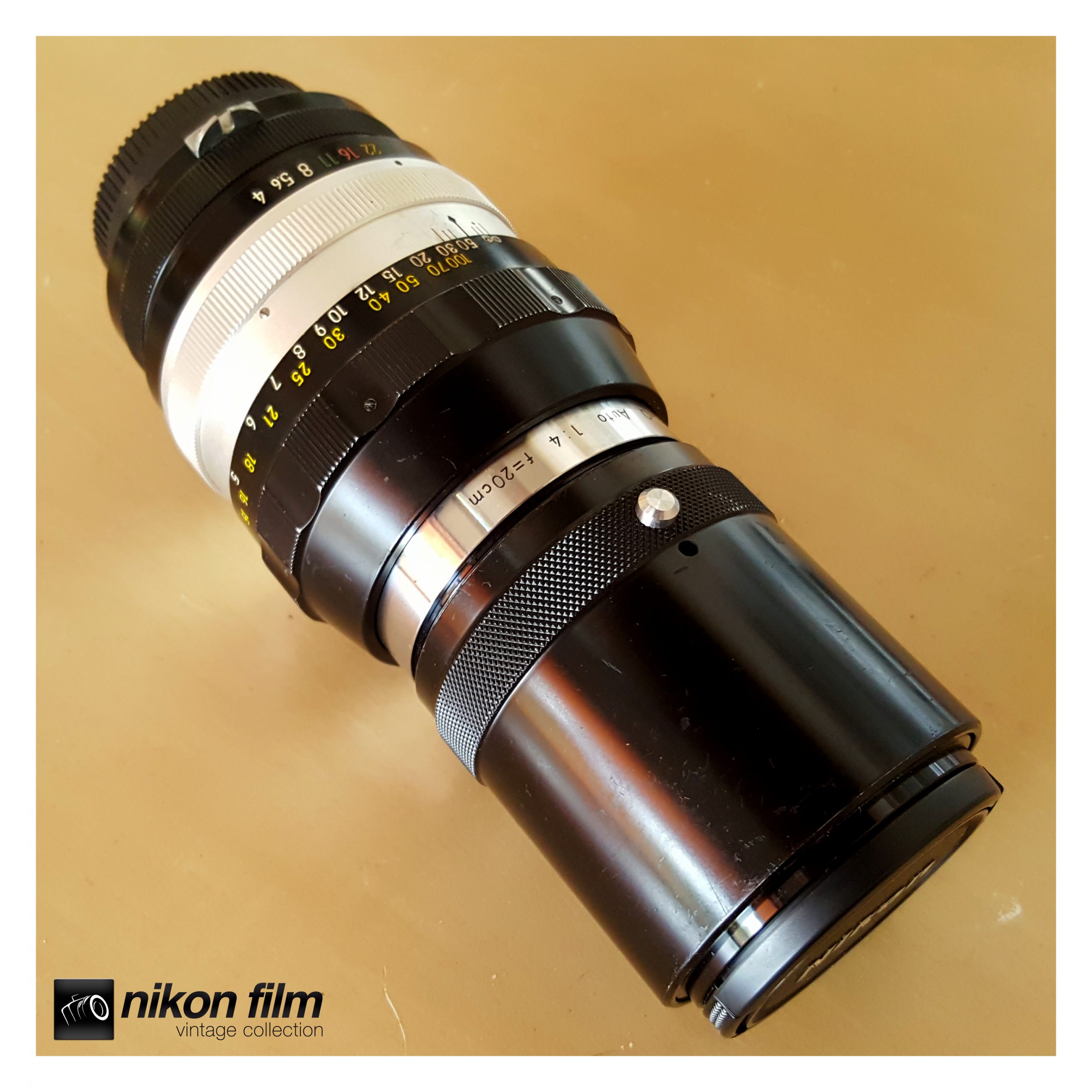 Nikon　NIKKOR QC Auto 200mm F4　望遠単焦点レンズ