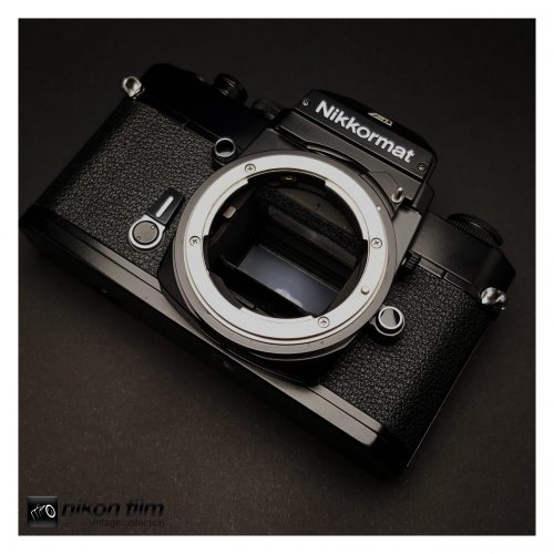 21002 Nikon Nikkormat EL Body Only black Boxed 5542403 2 scaled