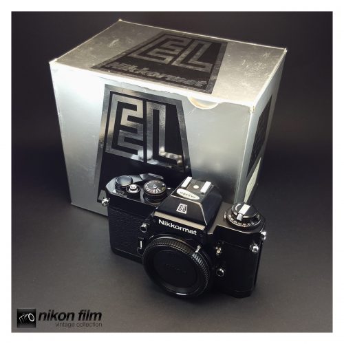 21002 Nikon Nikkormat EL Body Only black Boxed 5542403 9 scaled