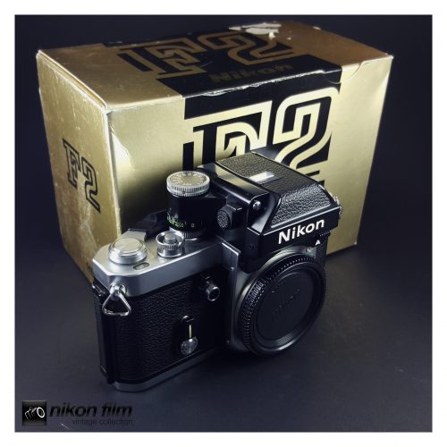 21008 Nikon F2 a DP 11 Body Only chrome Boxed F2 7615215 1 2 scaled