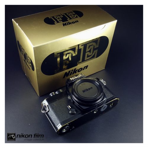 21012 Nikon FE Body Only black Boxed FE3761760 1 scaled