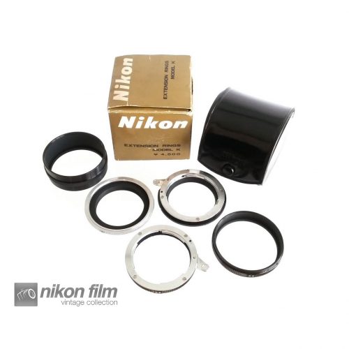 32035 Nikon Extension Ring Set K K1 K2 K3 K4 and K5 Boxed 1
