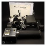 33009 Nikon SB 1 FF2 Handle Mount Non TTL Flash Complete Set  scaled