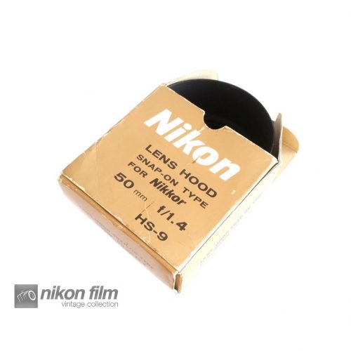 34142 Nikon HS 9 Hood 50mm f1.4 AI S Snap on 1
