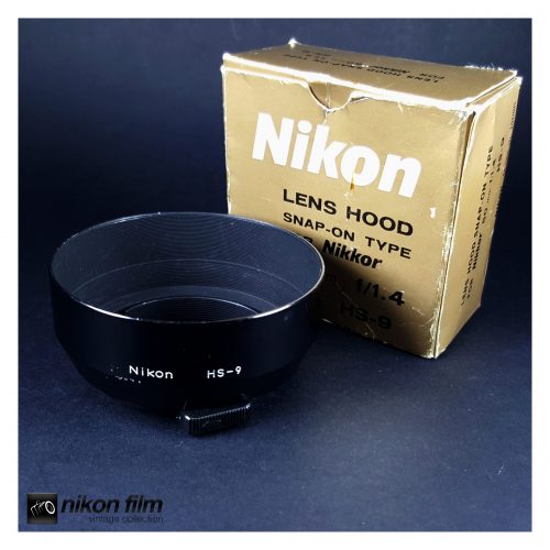 34142 Nikon HS 9 Hood 50mmf1.4AI S Snap on1 scaled