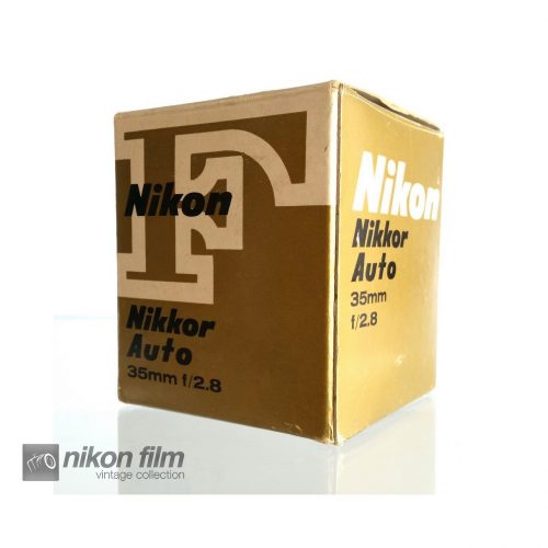 37004 Nikkor F AUTO 35mm F28 Empty Box 1