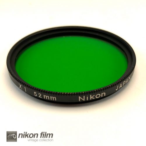 34167 Nikon X 1 Filter 52 mm Green 1