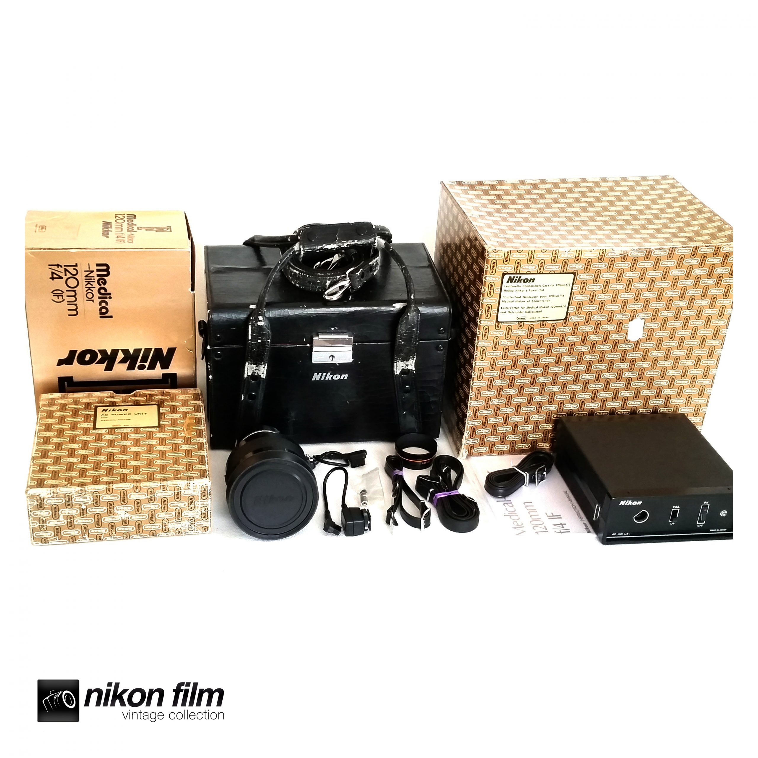 11026 Nikkor Medical 120mm F4 IF Ai Boxed 199989 2 scaled
