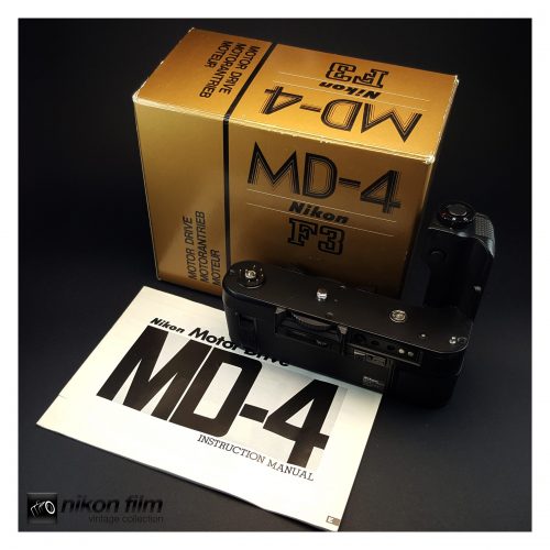 31014 Nikon MD 4 F3 Motor Drive Unit Boxed 1 scaled