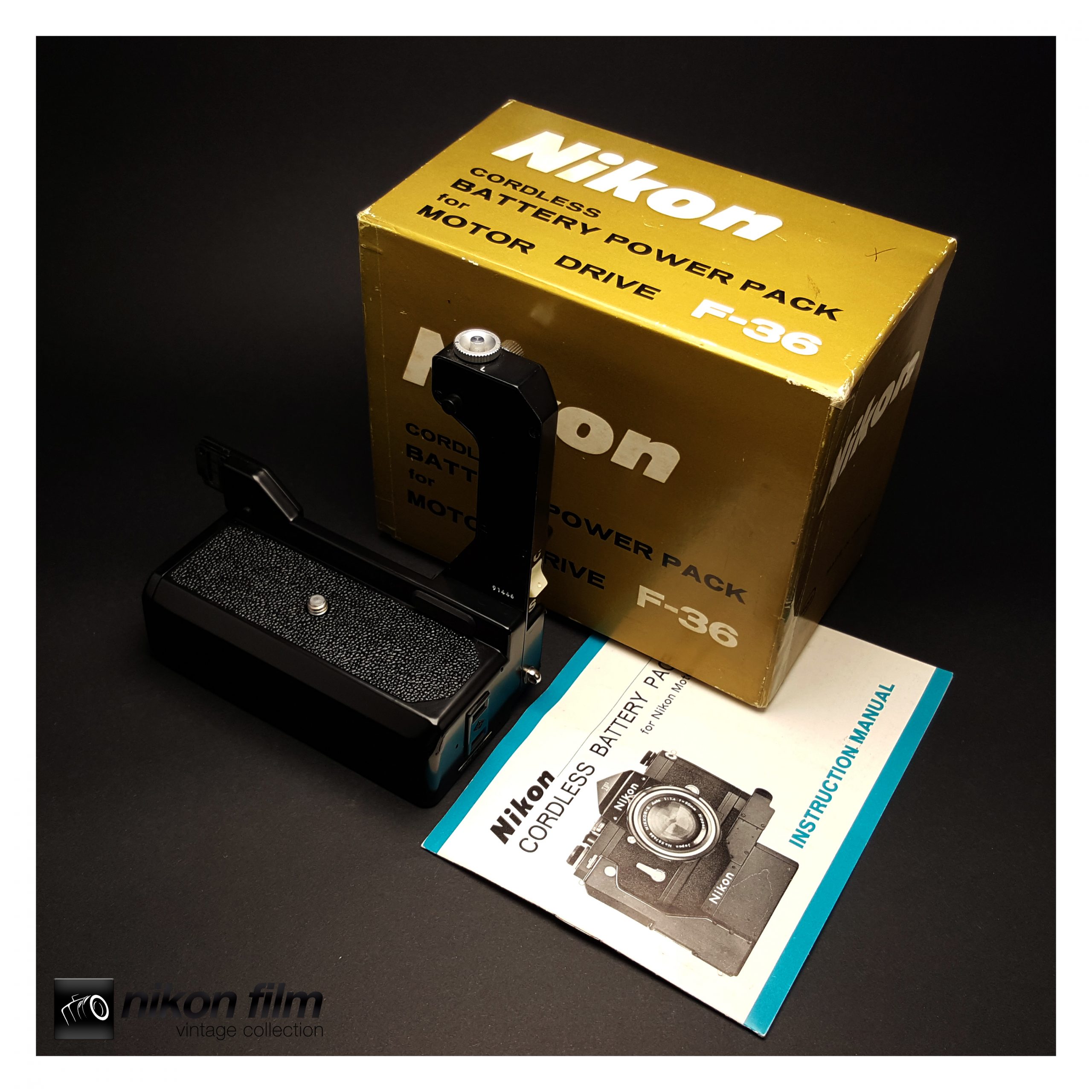 Nikon Cordless Battery Pack for F-36 Motor Drive - Boxed