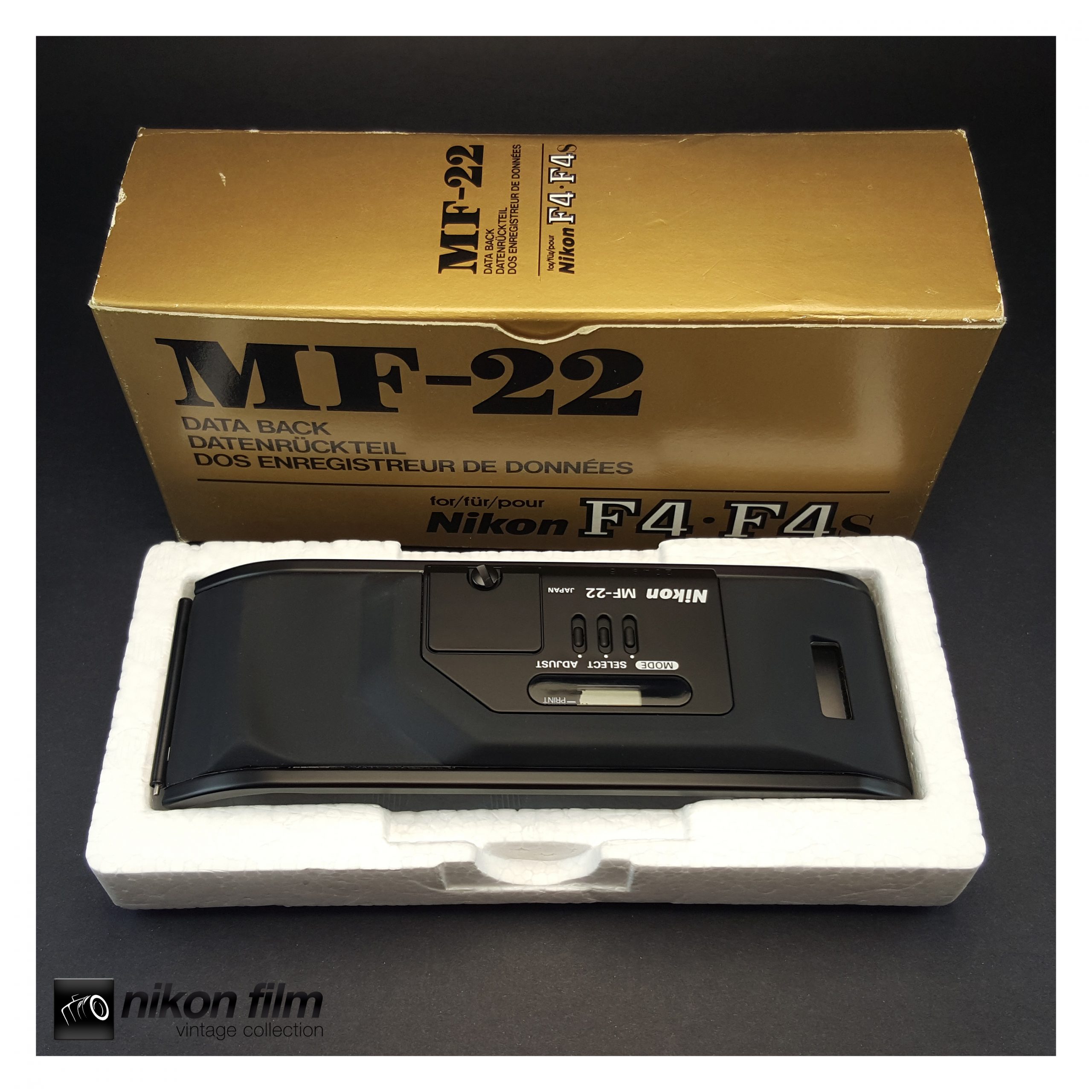 Nikon MF-22 Data Back - Boxed -