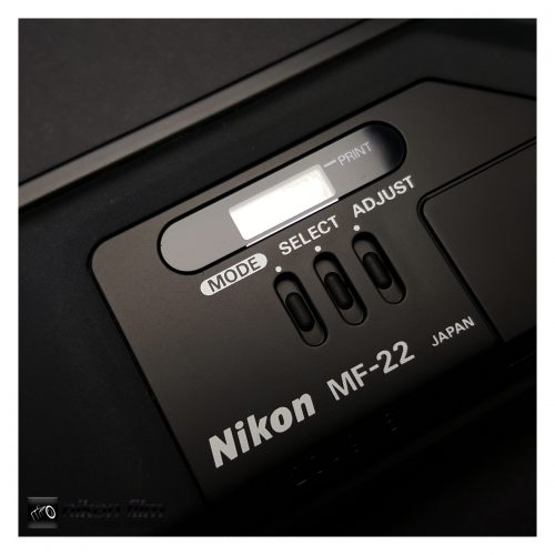 31045 Nikon MF 22 M F4F4s Data Back Boxed 5 scaled