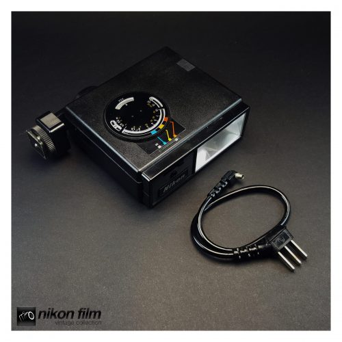 33025 Nikon SB 3 Nikkormat Non TTL Flash With Case 3 scaled