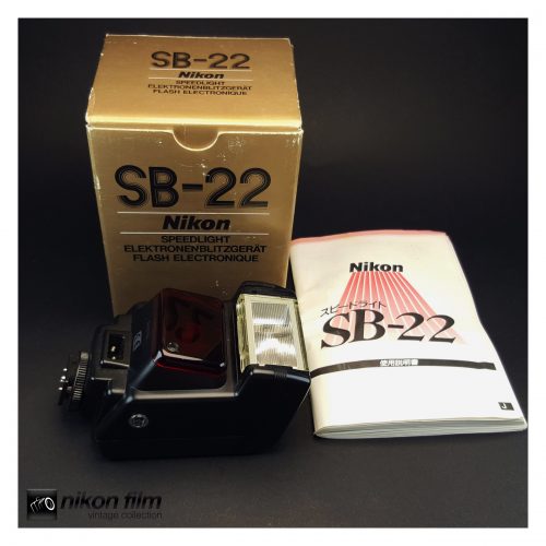 33051 Nikon SB 22 Compact AF Flash Boxed 1 scaled