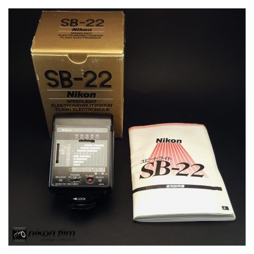 33051 Nikon SB 22 Compact AF Flash Boxed 2 scaled