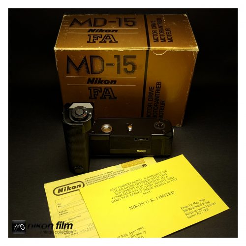 31023 Nikon MD 15 FA Motor Drive Boxed 1 scaled