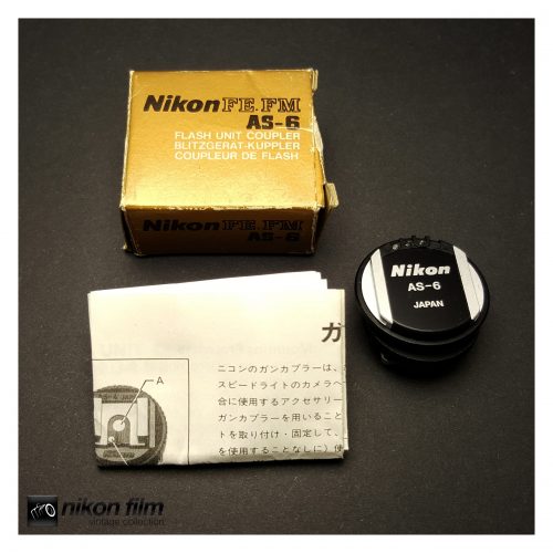 33092 Nikon AS 6 F3 Flash Unit Coupler Boxed 1 scaled