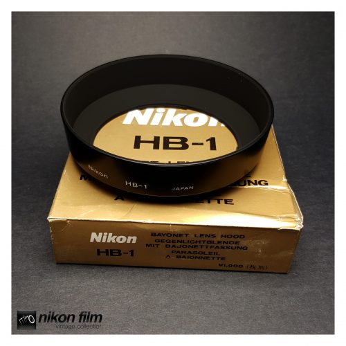 34130 Nikon HB 1 Bayonet Hood Boxed 1 scaled