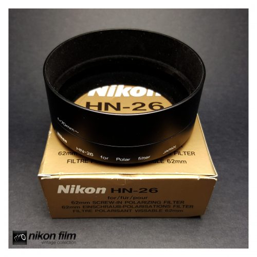 34135 Nikon HN 26 62mm Screw In Polarizing Filter Boxed 1 scaled