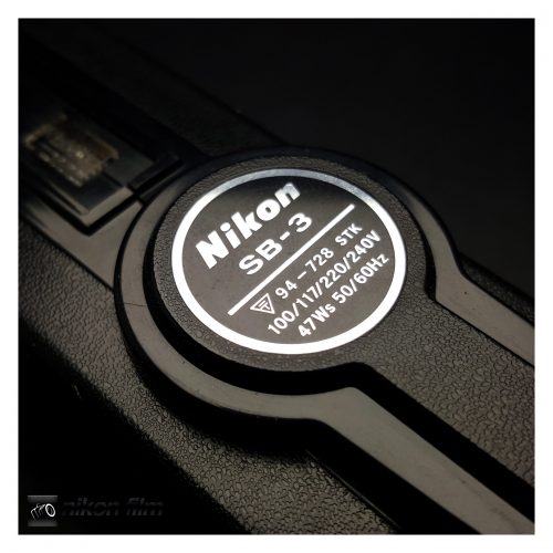33026 Nikon SB 3 Nikkormat Non TTL Flash Boxed 3 scaled