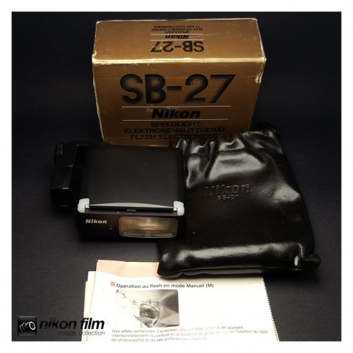 33056 Nikon SB 27 Boxed 1 scaled