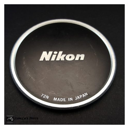 36072 Nikon 72N Lens Front Cap Metal Original 1 scaled