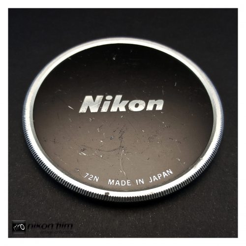 36074 Nikon 72N Lens Front Cap Metal Original 1 scaled