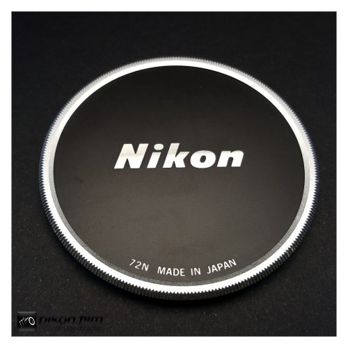 36076 Nikon 72N Lens Front Cap Metal Origina 1 scaled