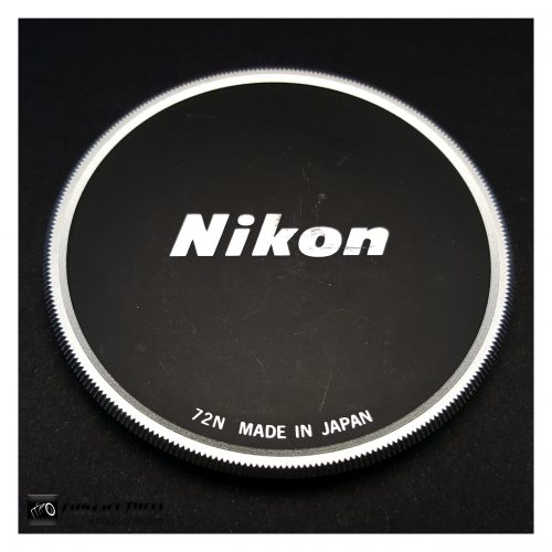 36077 Nikon 72N Lens Front Cap Metal Original 1 scaled