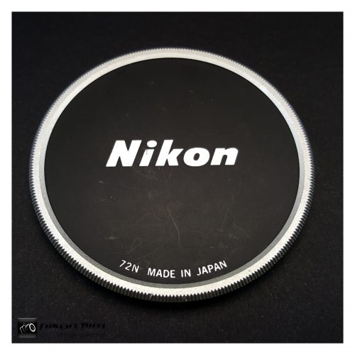 36078 Nikon 72N Lens Front Cap Metal Original 1 scaled