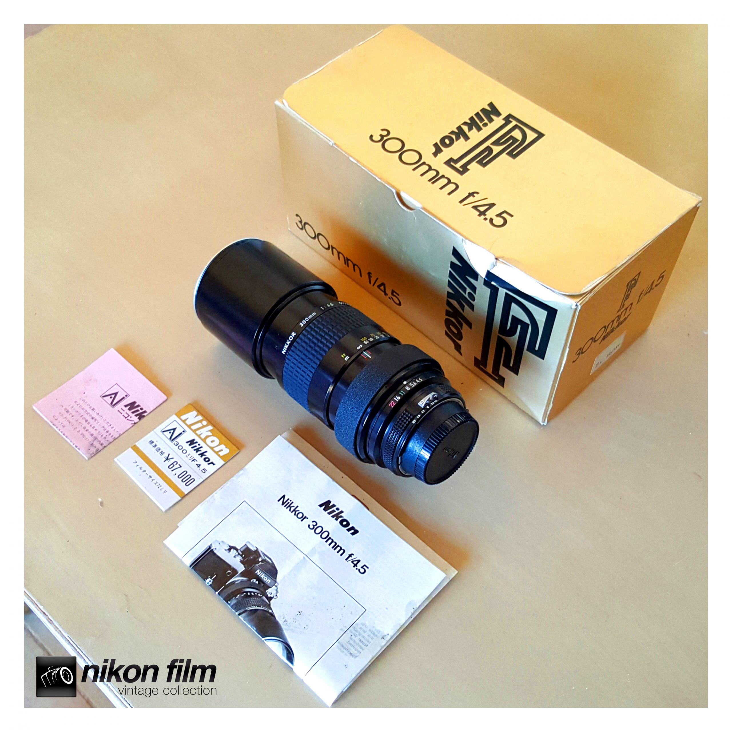 Marked Infidelity Disagreement Nikon Nikkor 300mm F/4.5 Ai - Boxed -