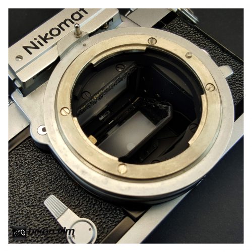 21055 Nikon FT NIKOMAT Chrome Film Camera FT 4183574 2 scaled