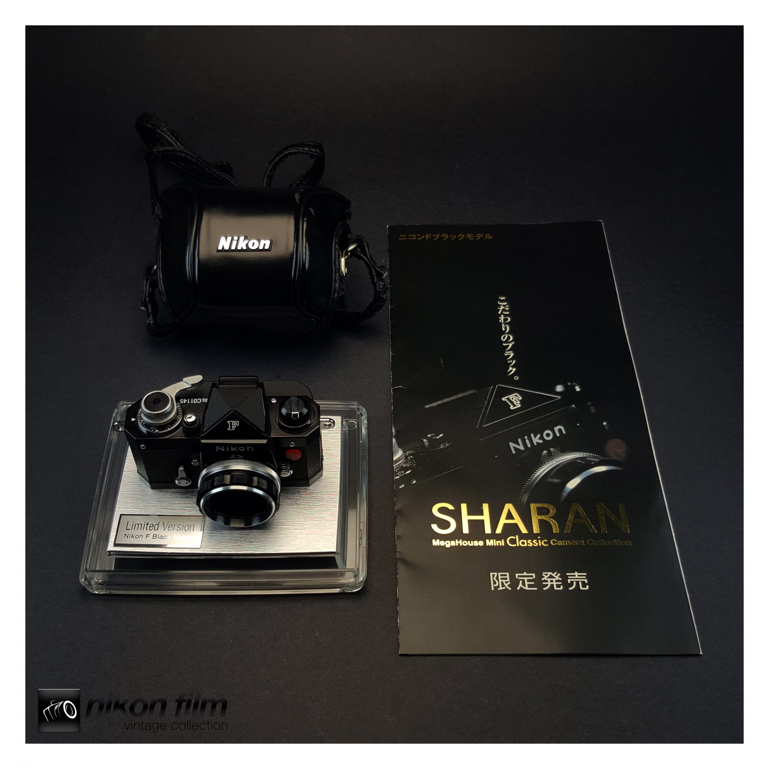 Sharan Minox Miniature Nikon F Camera (Limited to 5,000) - Black