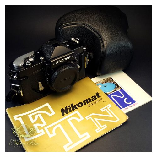 21058 Nikon FTn NIKOMAT Black Boxed 4206118 3