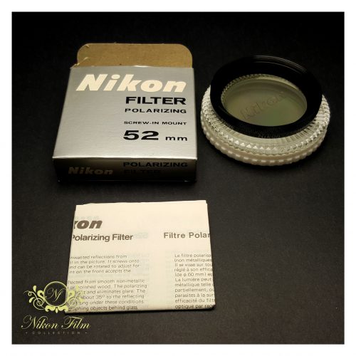 34170 Nikon – 52 mm – Polarization Filter – Boxed 1