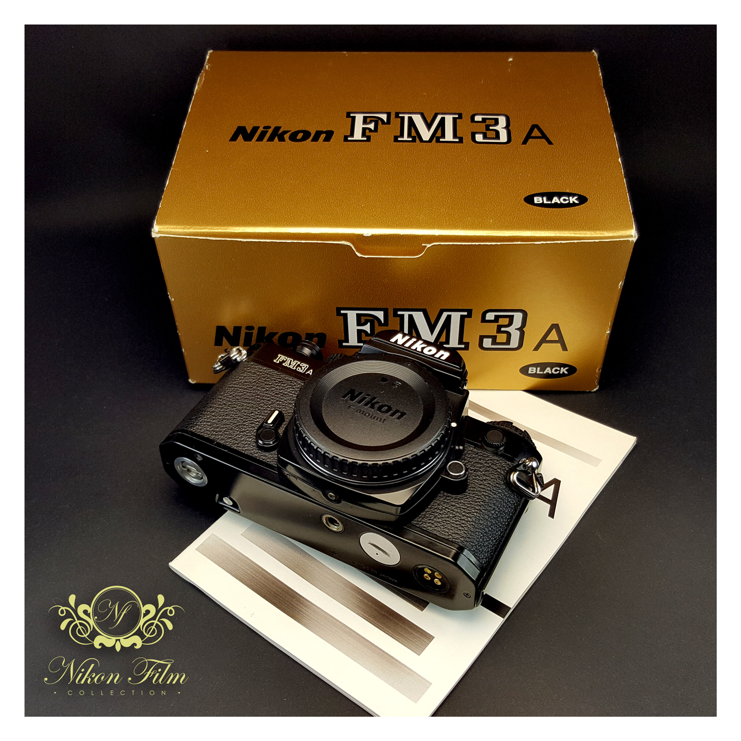 21103-Nikon-FM3a-Black-MF16-Boxed-281609-1